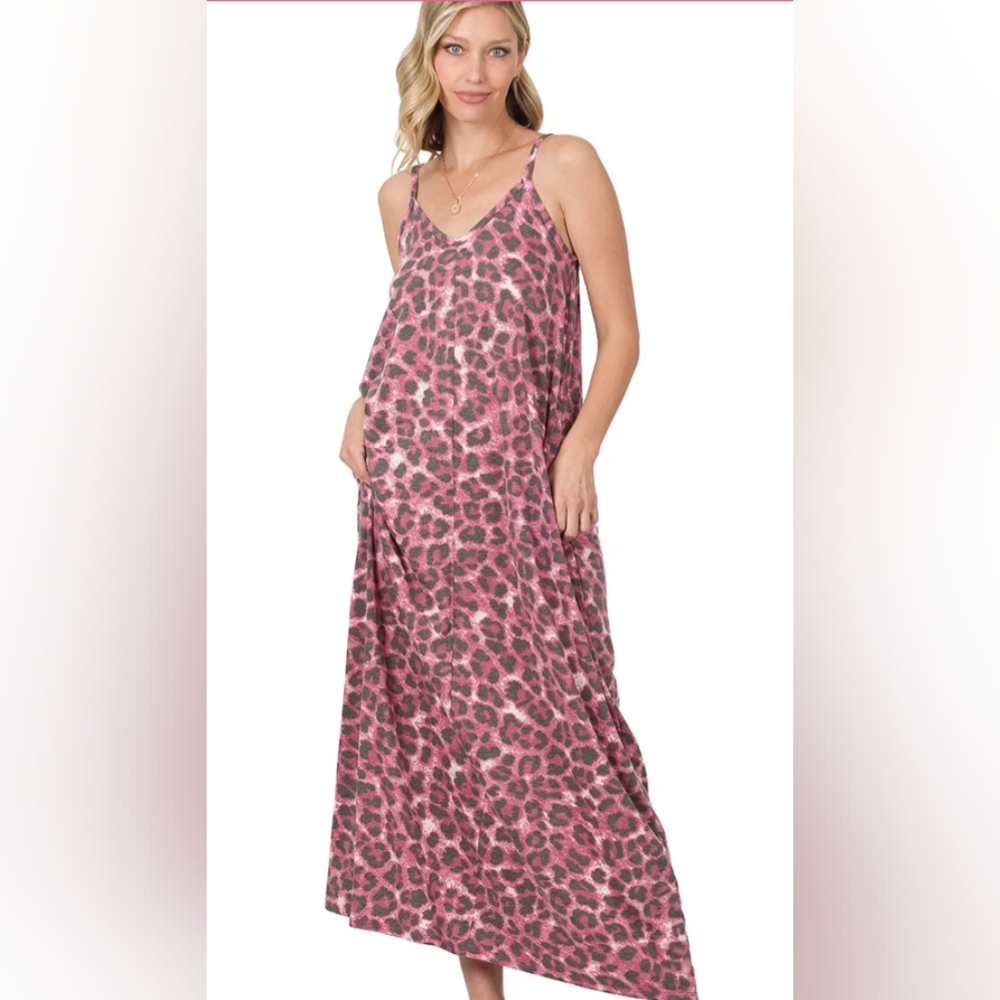 Zenana French Terry Maxi Dress